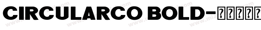 CircularCO Bold字体转换